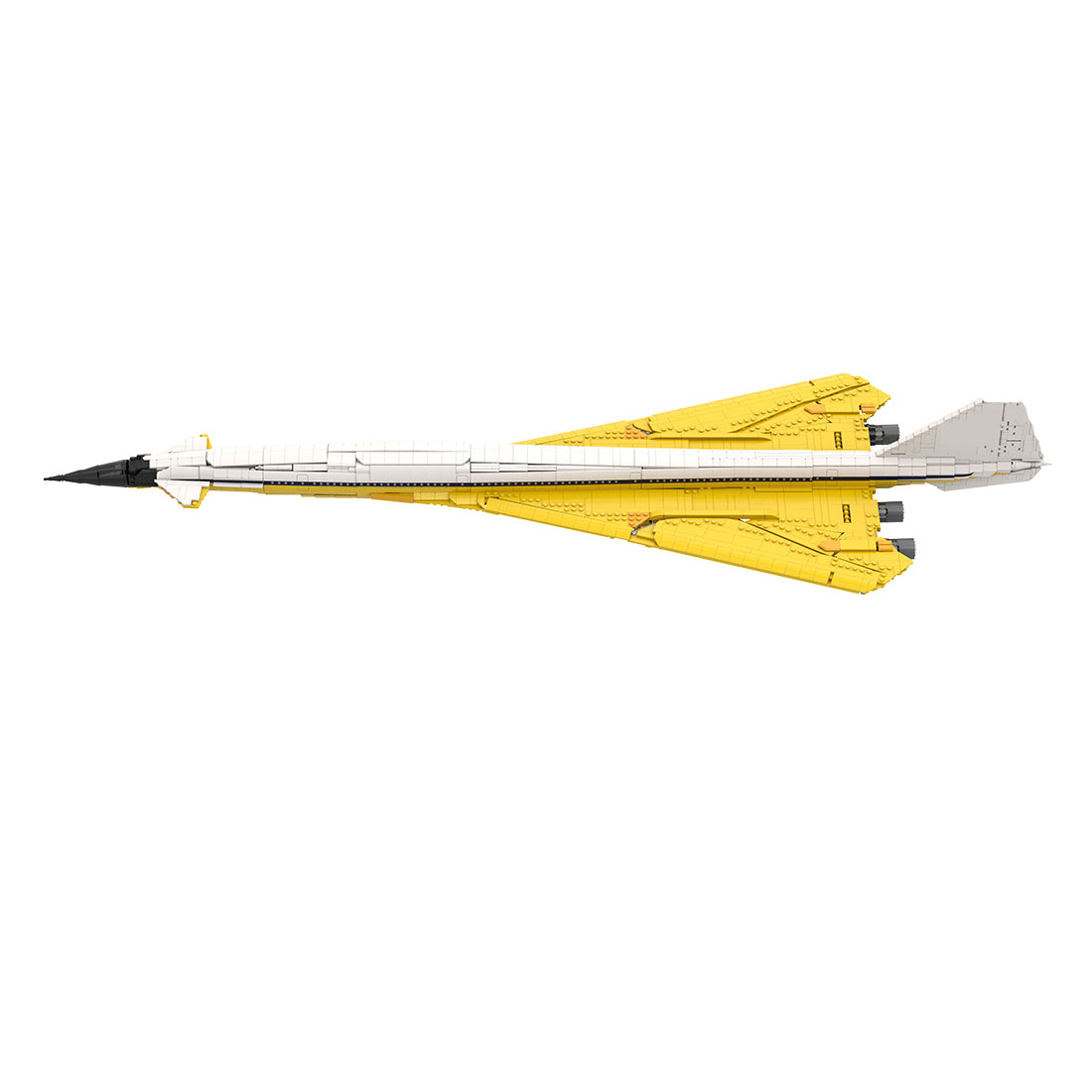 B2707-200 SST Supersonic Passenger Aircraft Building Blocks