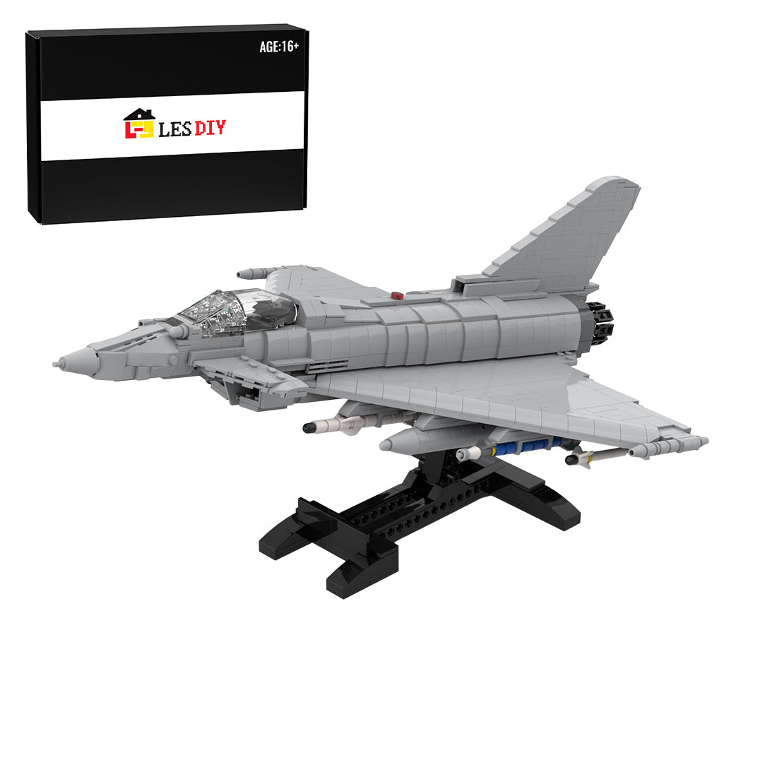 EF2000 Typhoon Fighter Jet - LesDiy - 
