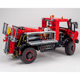 MOC-267088 Unimog Tow Truck 1:10 Scale 4x4 Heavy Tow Truck Building Blocks