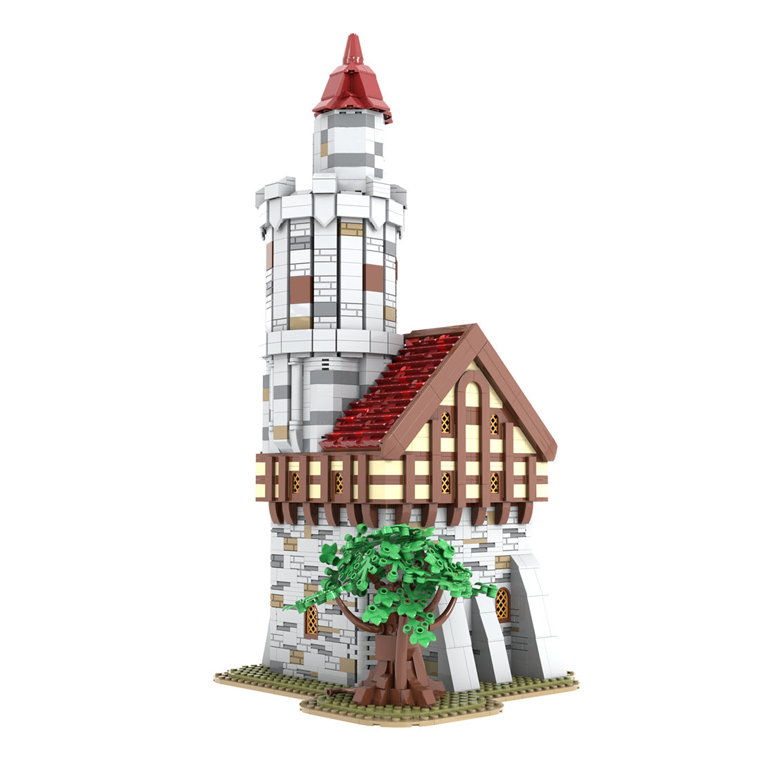 MOC-212258 Medieval Tower Building Blocks