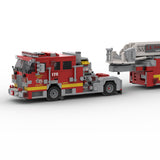 MOC-256302 2007 KME Predator Severe Service Tiller Fire Truck LACoFD Building Blocks