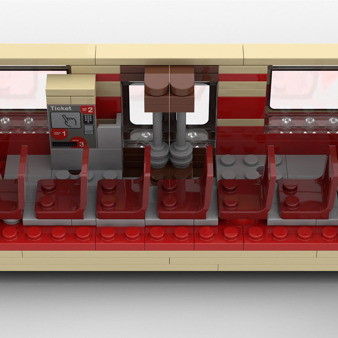 MOC-163849 HTM GTL-8 Tram Building Blocks