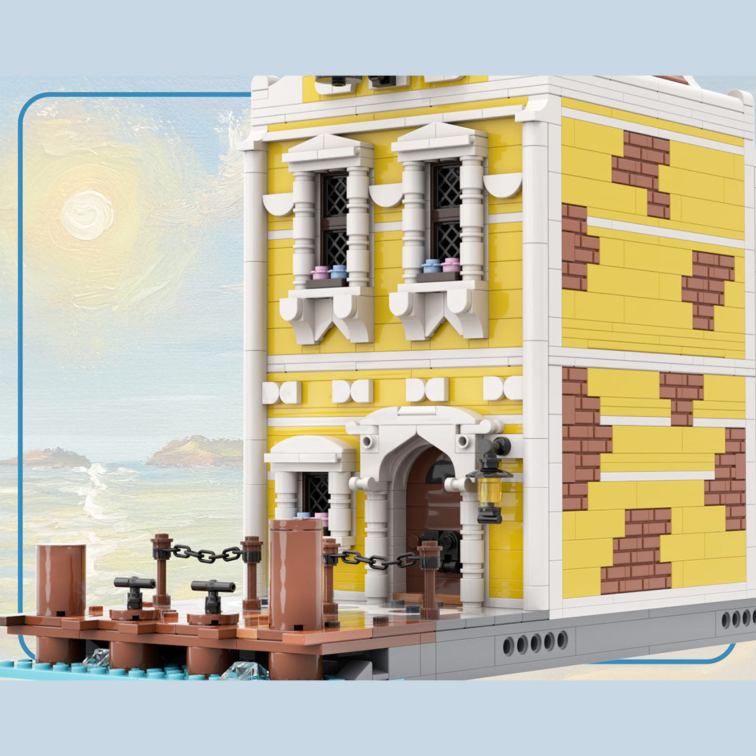 MOC-251241 Crossed Swords Tavern Building Blocks