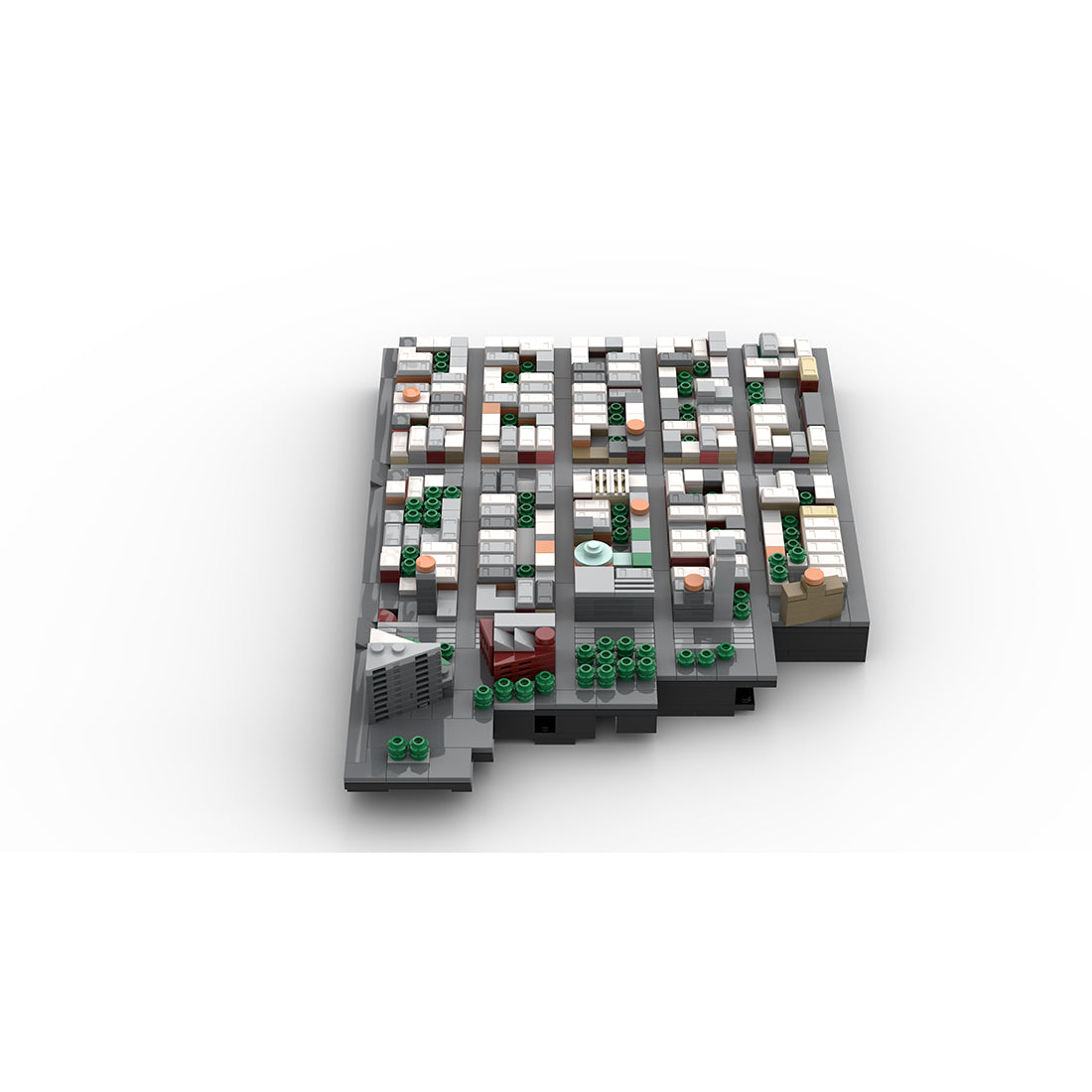 MOC-225884 1/2000 Scale Lower Manhattan - EastVillage Module 3 Building Blocks
