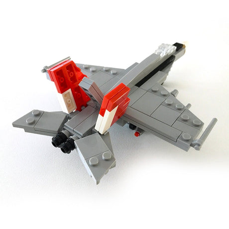 F/18 Red Devils Aircraft Military Assembly Toy Building Blocks Set - LesDiy