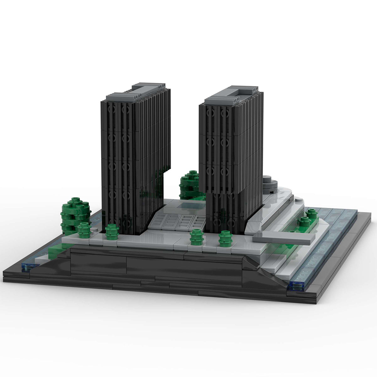MOC-199227 Johanneskirche, Darmstadt, Germany Building Blocks