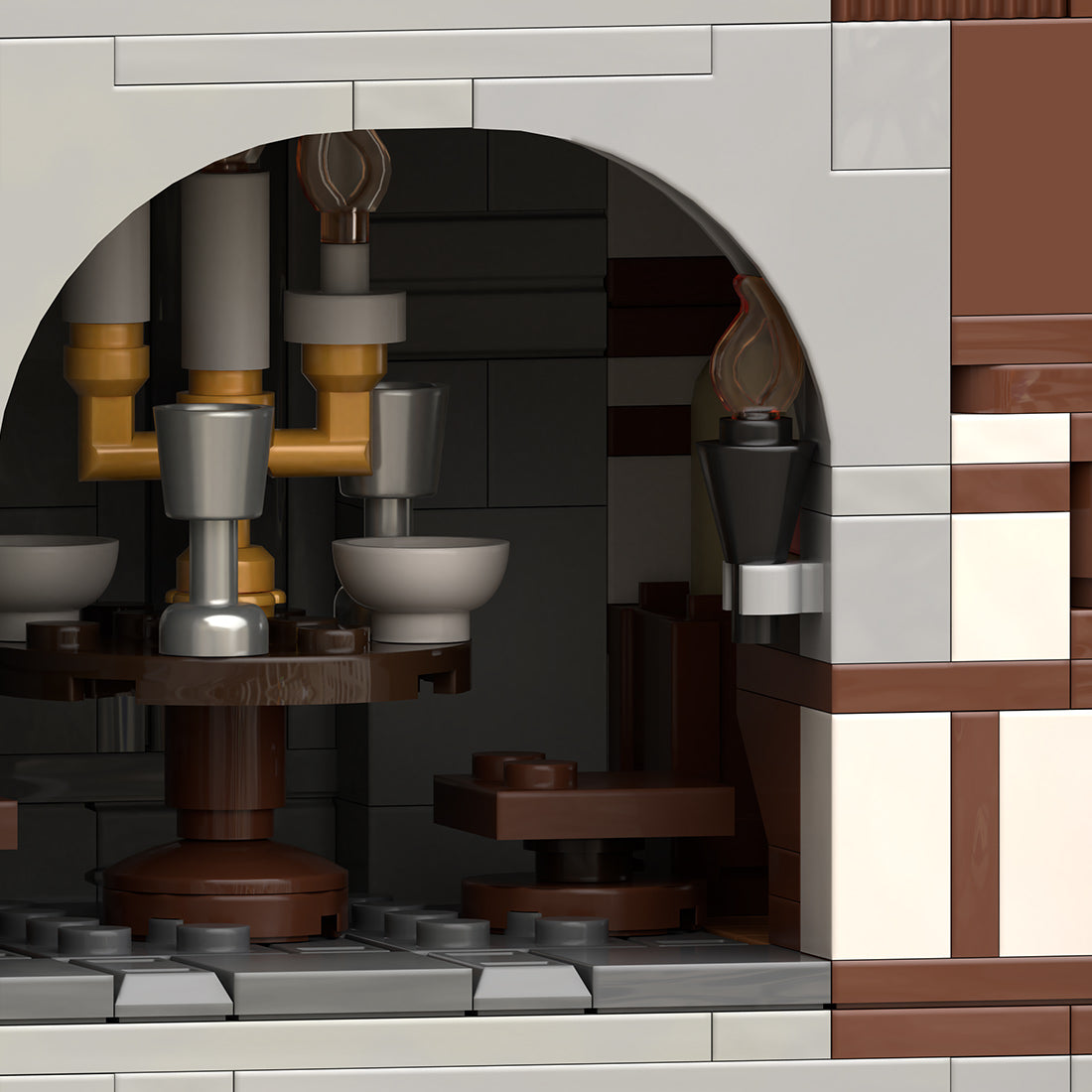MOC-269330 Black Falcon's Outpost Castle Building Blocks