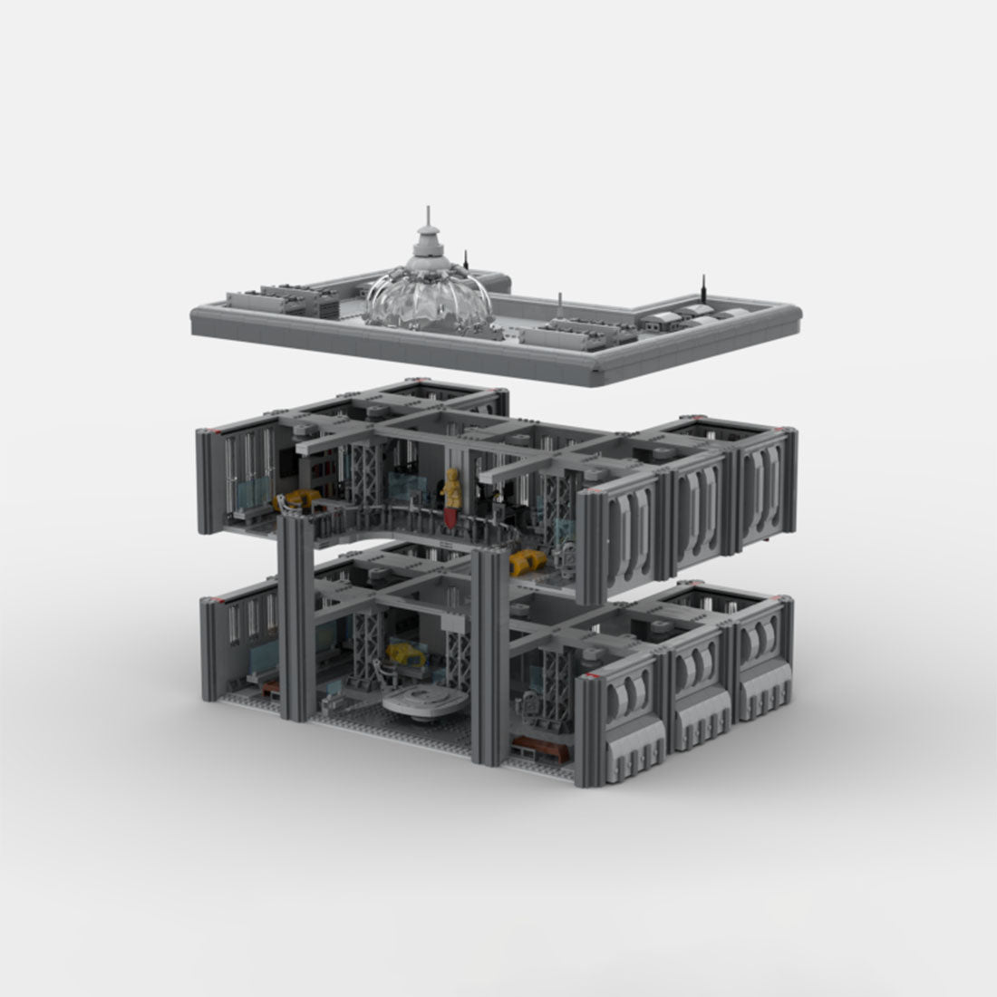 Modular IV Sci-Fi Outpost Building Blocks