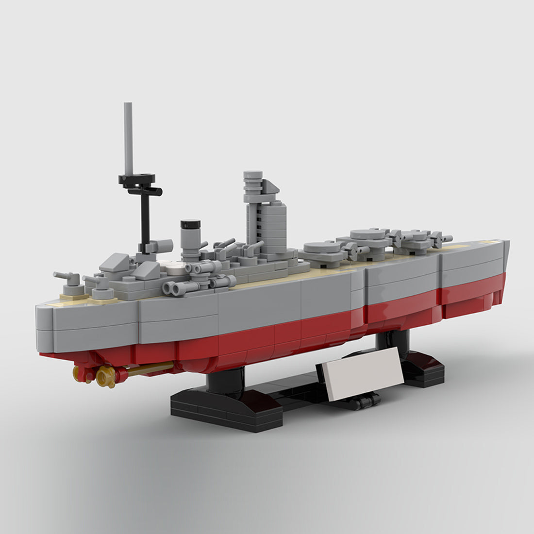1:700 Scale HMS Nelson Battleship Building Blocks