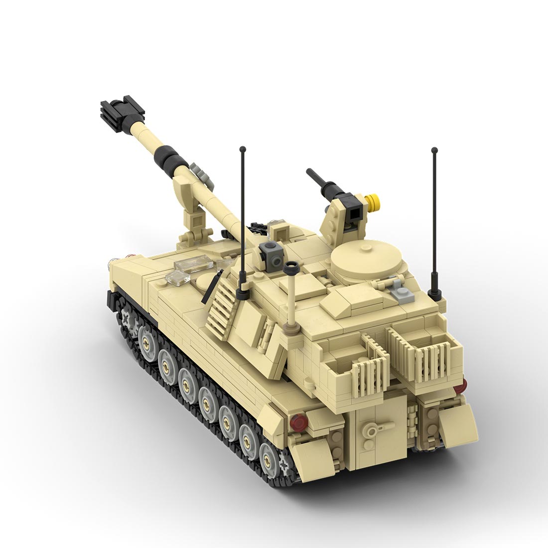 MOC-152147 1/35 Scale M-109 PALADIN | 155mm Howitzer Building Blocks