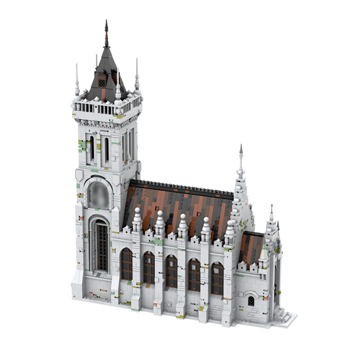 MOC-207213 Gothic Church Building Blocks