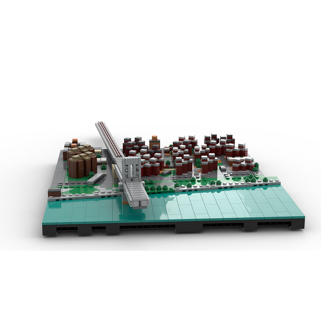 MOC-225884 1/2000 Scale Lower Manhattan - LowerEastSide Module 2 Building Blocks
