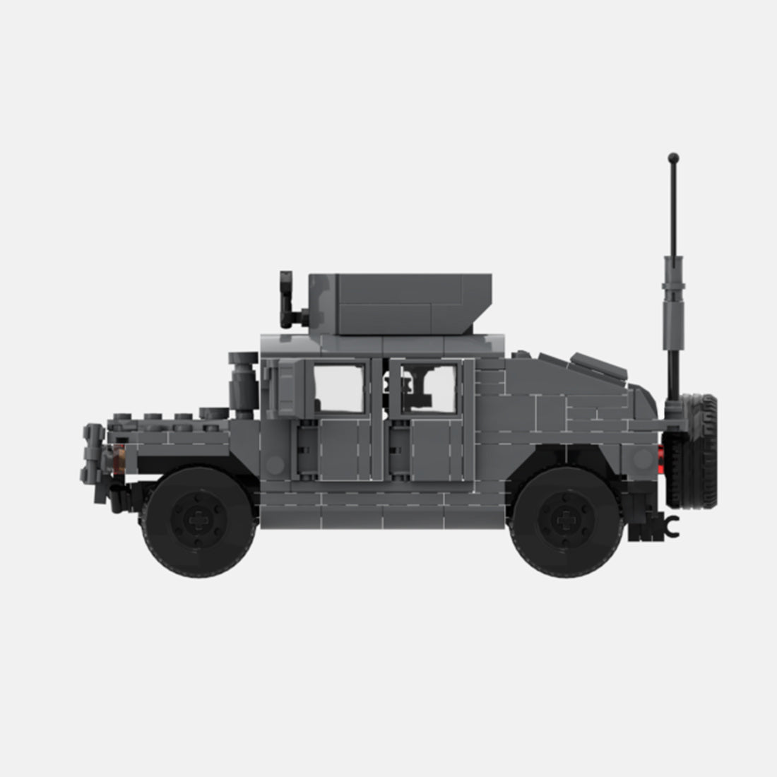 Urban HUMVEE 1 Modern Military Vehicle Building Blocks
