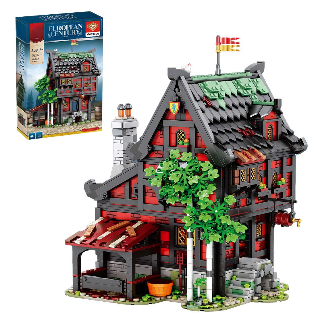 MOC-108963 BR150 Kohlewagen-Zugmodell