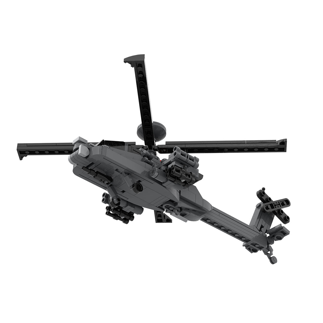 MOC-254665 US Attack Helicopter - 1:70 Scale Building Blocks