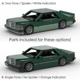1980s German Grand Touring Coupe Building Blocks (gobricks)