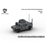 Urban HUMVEE 2 Modern Military Vehicle Building Blocks