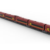 AGV-575 Italo High Speed Train Building Blocks - Static Version