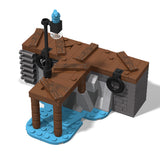 Classic European Canal Houseboat MOC Building Blocks
