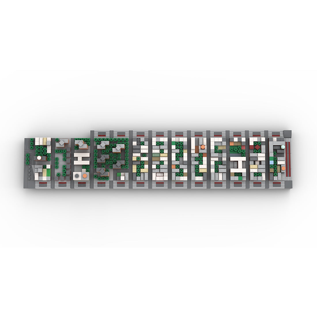 MOC-225884 1/2000 Scale Lower Manhattan - EastVillage Module 2 Building Blocks