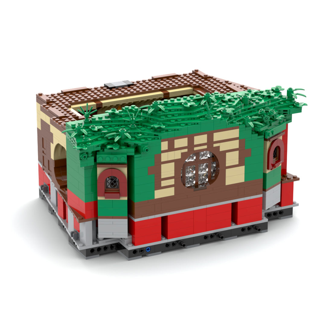 Medieval Cavern Dwelling Modular Section 4 Living Room Building Blocks