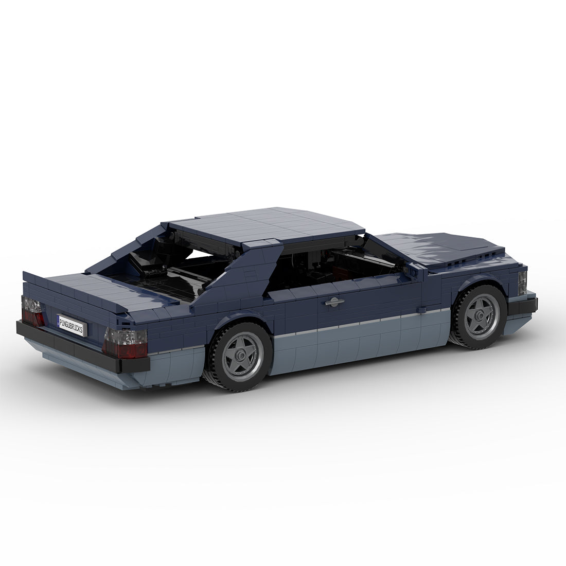 1980s German Grand Touring Coupe Building Blocks (gobricks)