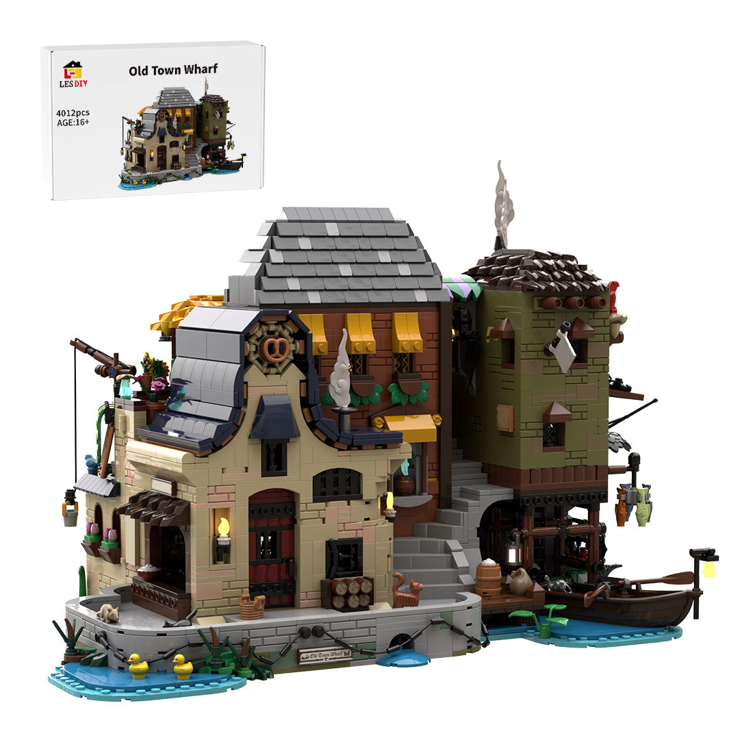 MOC-270222 Old Town Wharf Building Blocks