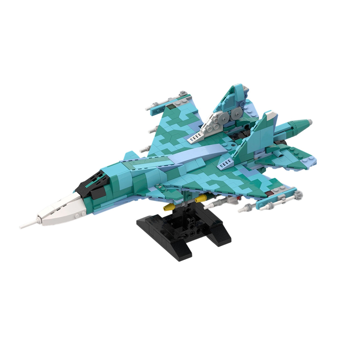MOC-258274 Sukhoi Su-34 Fighter Bomber - 1:70 Scale Building Blocks