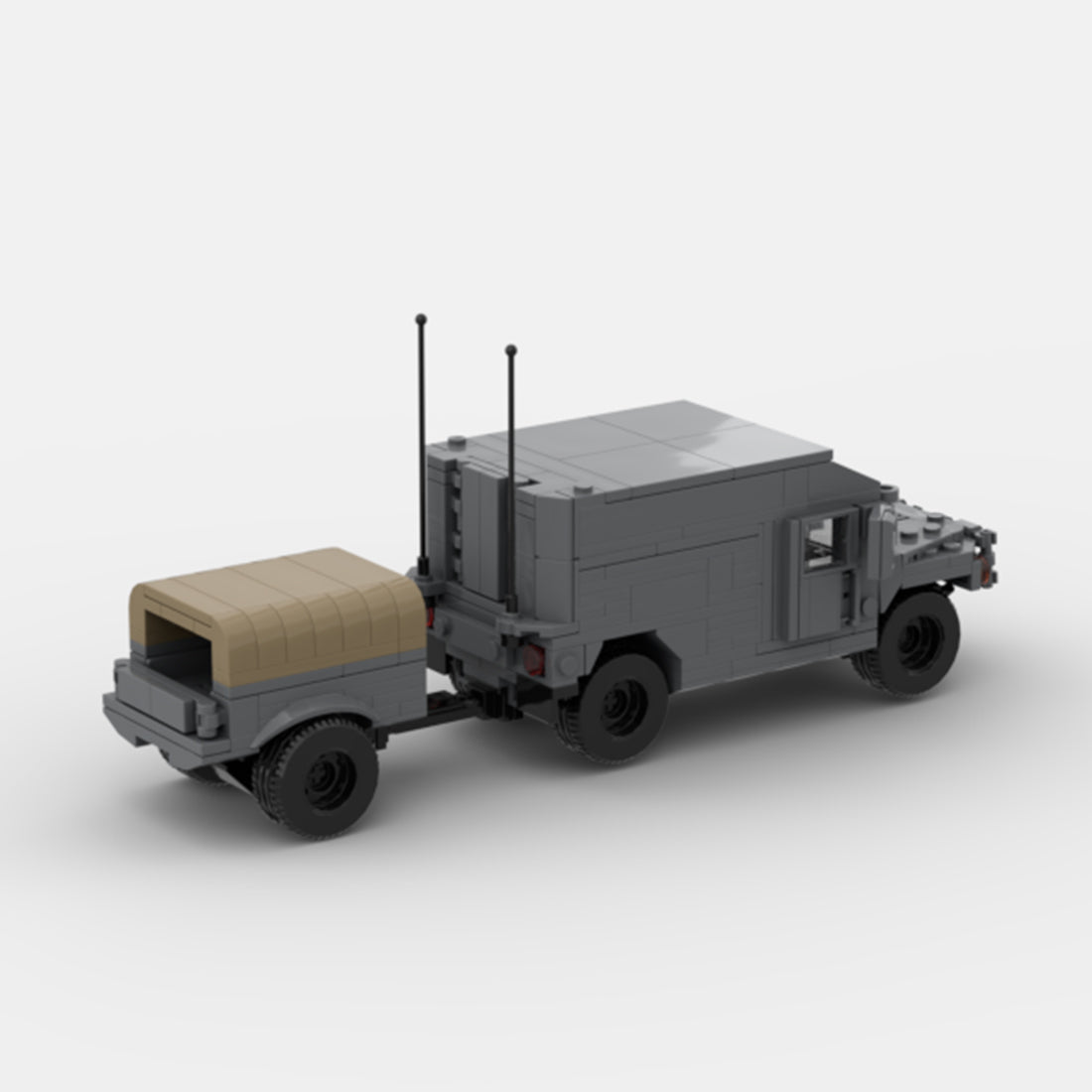 Urban HUMVEE 11 Modern Military Vehicle Building Blocks
