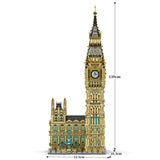 Famous British Landmark Clock Tower Building Blocks - LesDiy - Building Blocks