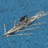 1/485 Scale WWII British Hood Battlecruiser Military Building Blocks