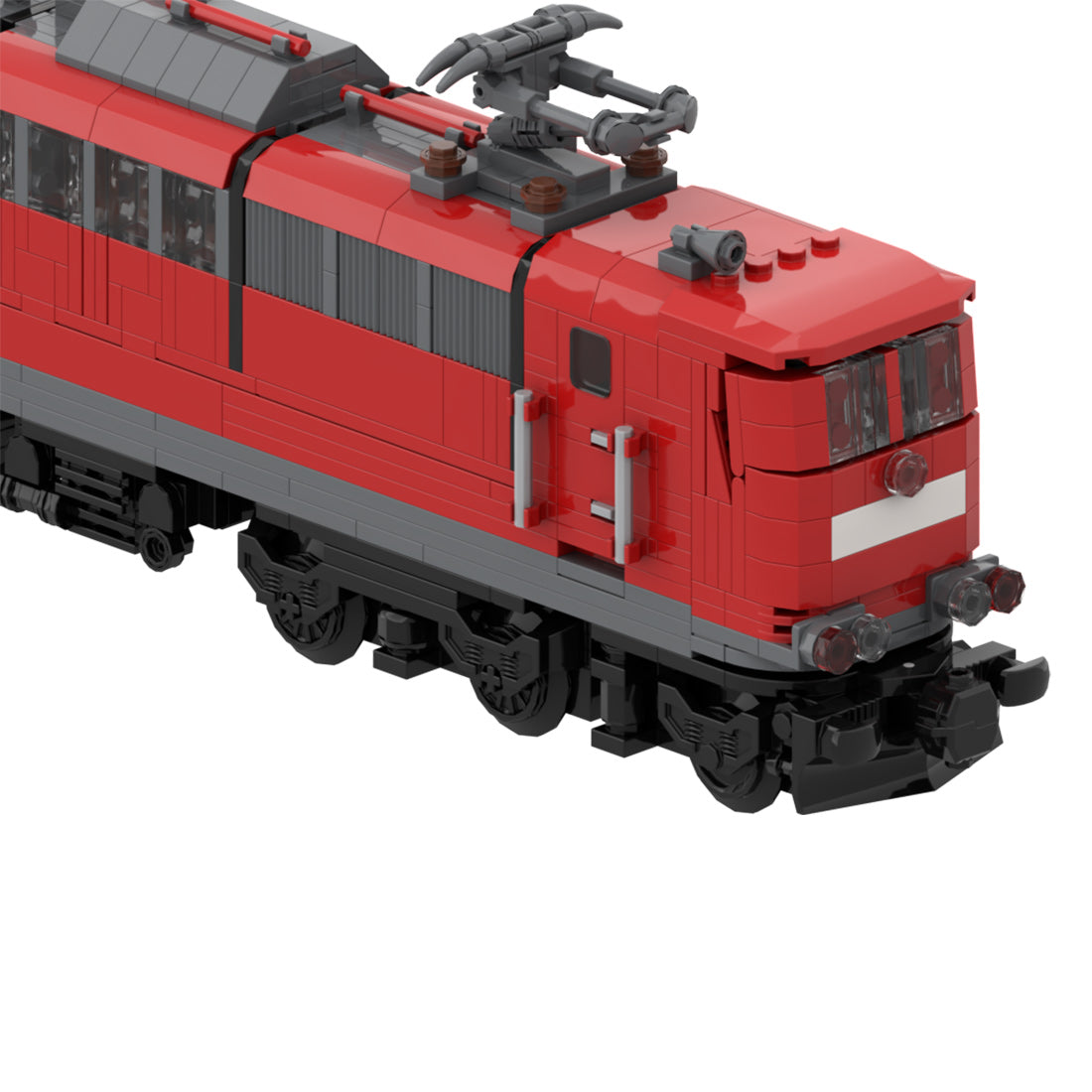 BR151 German Heavy-Duty Electric Locomotive Building Blocks