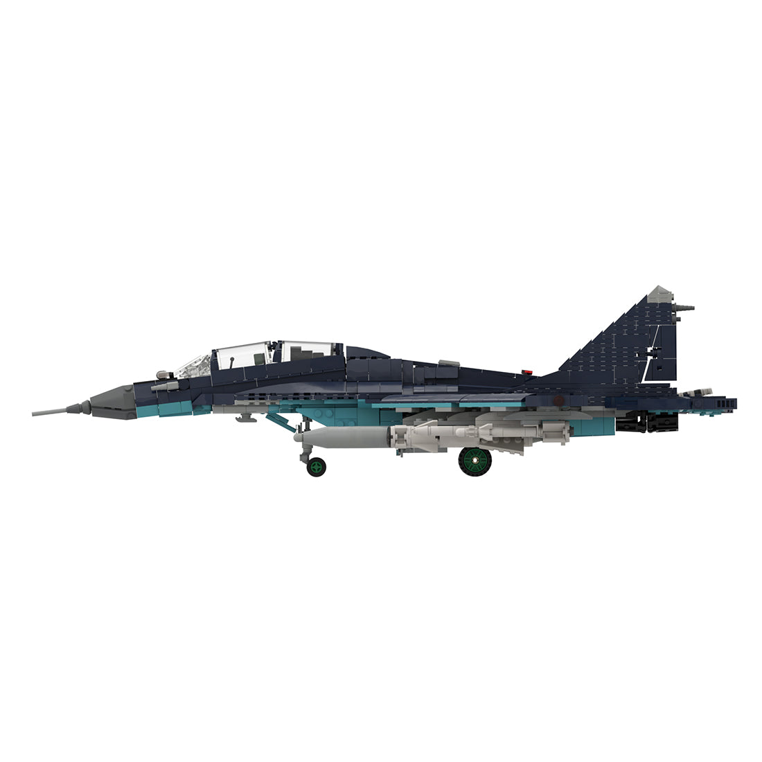 Modern Navy Carrier Fighter Jet Building Blocks