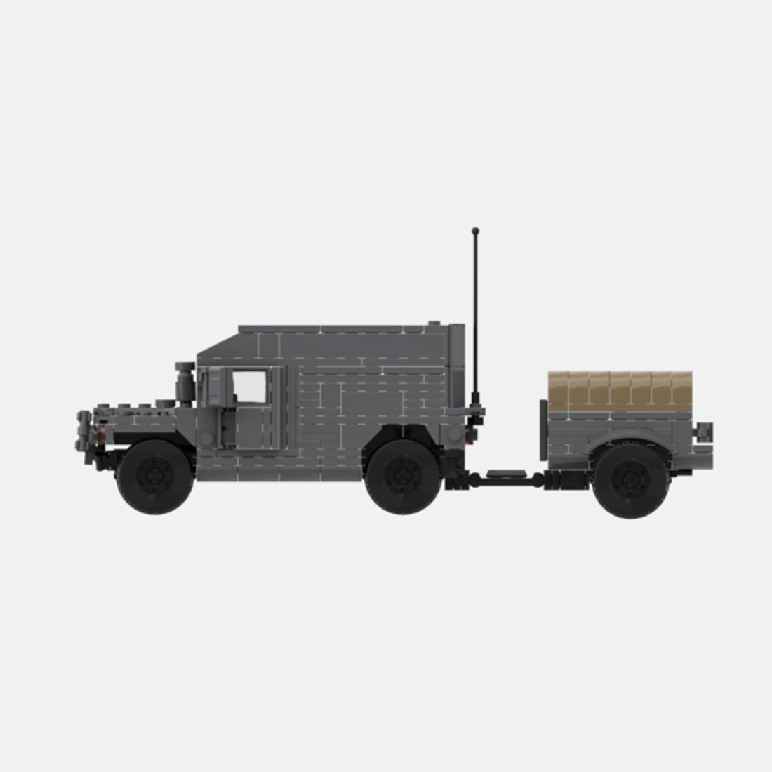 Urban HUMVEE 11 Modern Military Vehicle Building Blocks