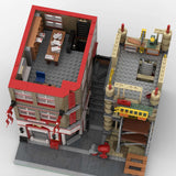MOC-255310 Post Office & Construction Site Modular Building Blocks