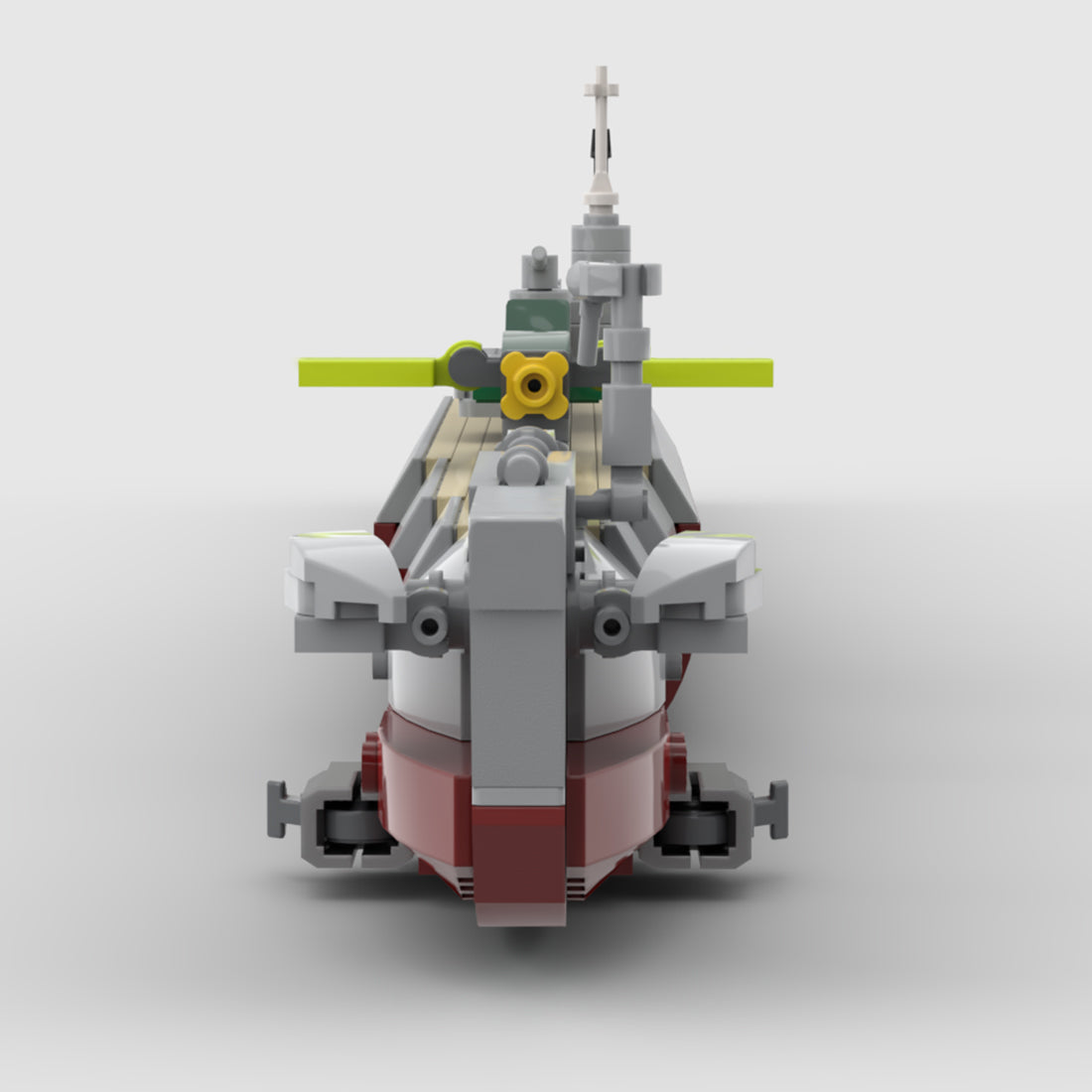 MOC-263474 1:200 Scale IJN I-400 Class Submarine Aircraft Carrier Building Blocks