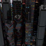 MOC-270096 Bay City Altered Carbon-Inspired Cyberpunk Microcity Building Blocks