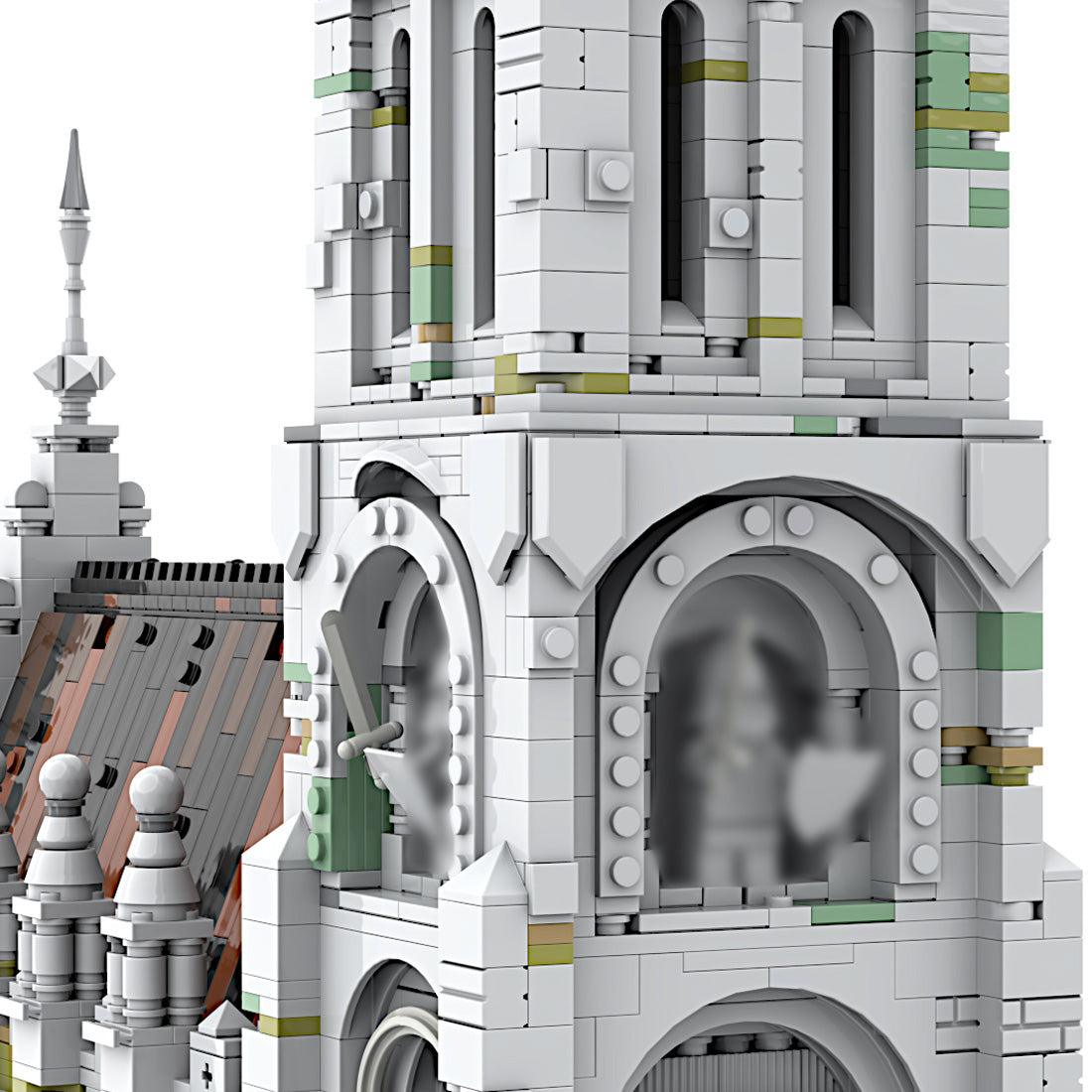 MOC-207213 Gothic Church Building Blocks