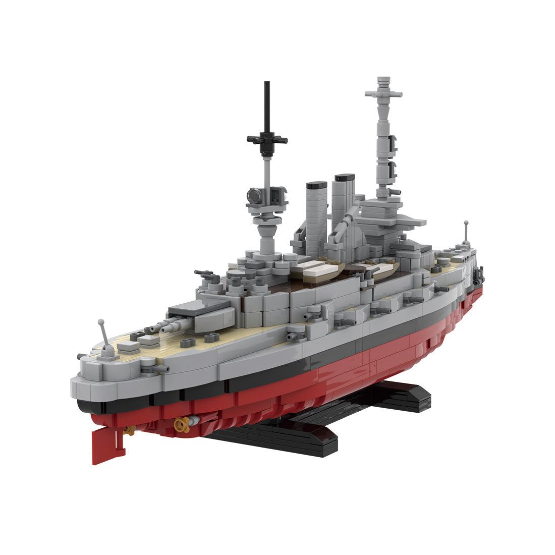 1/300 Scale SMS Schleswig-Holstein Battleship Building Blocks