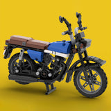MOC-134654 Honda CG 125 Special Edition 1:7 Scale Vintage Motorcycle Building Blocks