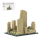 MOC-178781 New York Rockefeller Center - 1/800 Scale Building Blocks