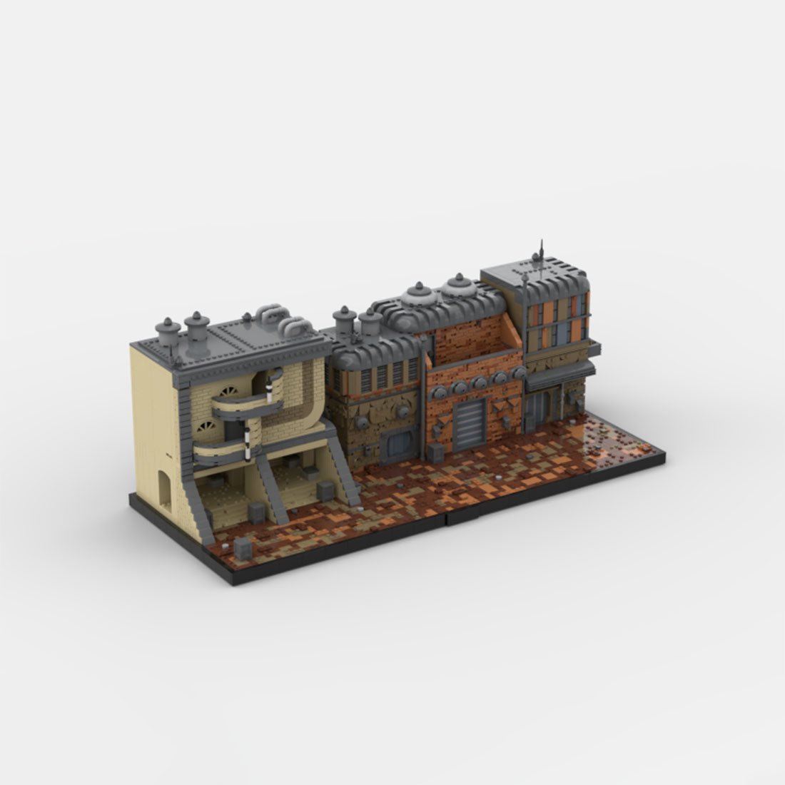 FERRIX RIX ROAD Diorama Building Blocks - LesDiy - 