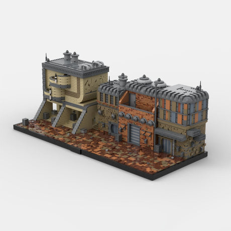 FERRIX RIX ROAD Diorama Building Blocks - LesDiy - 