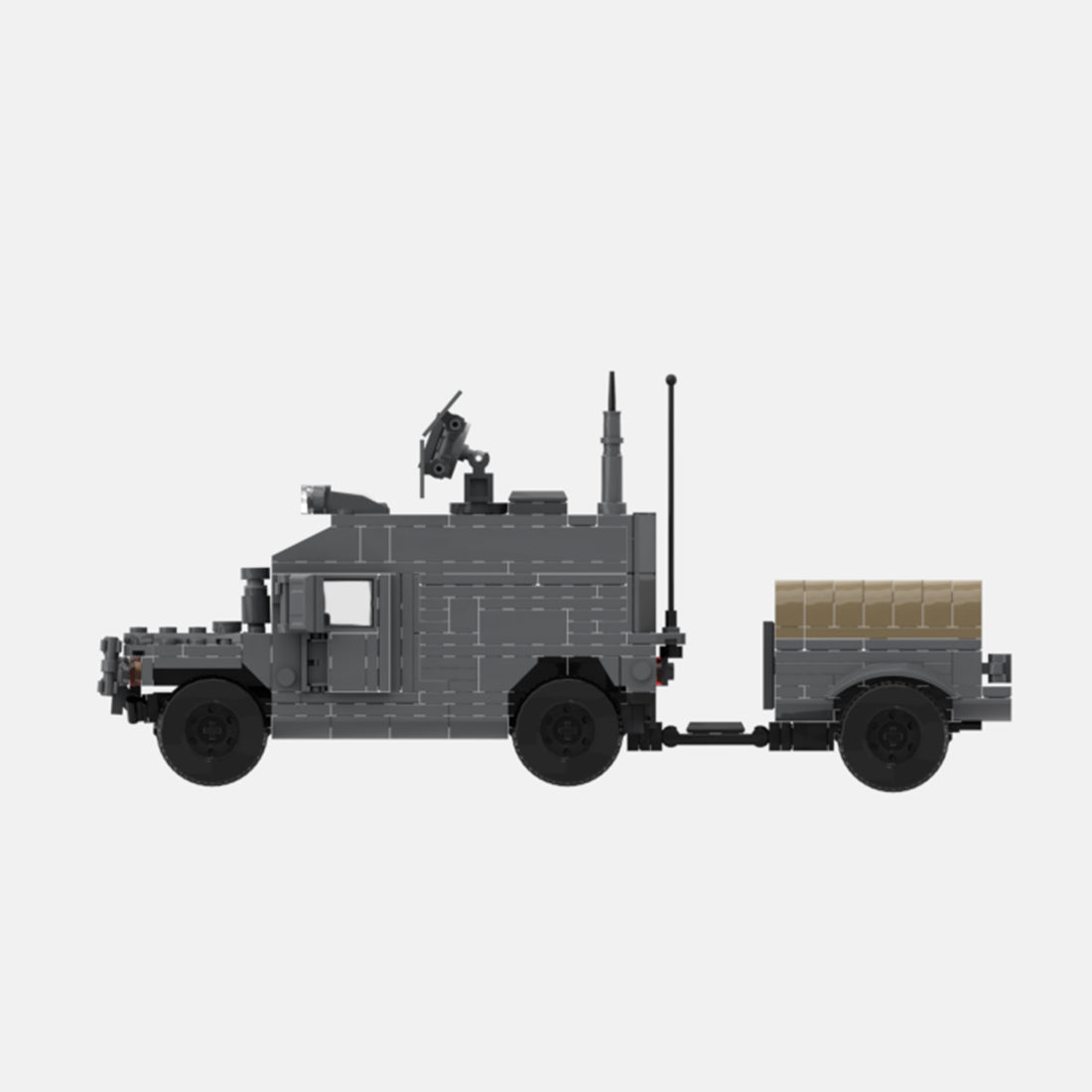 Urban HUMVEE 10 Modern Military Vehicle Building Blocks