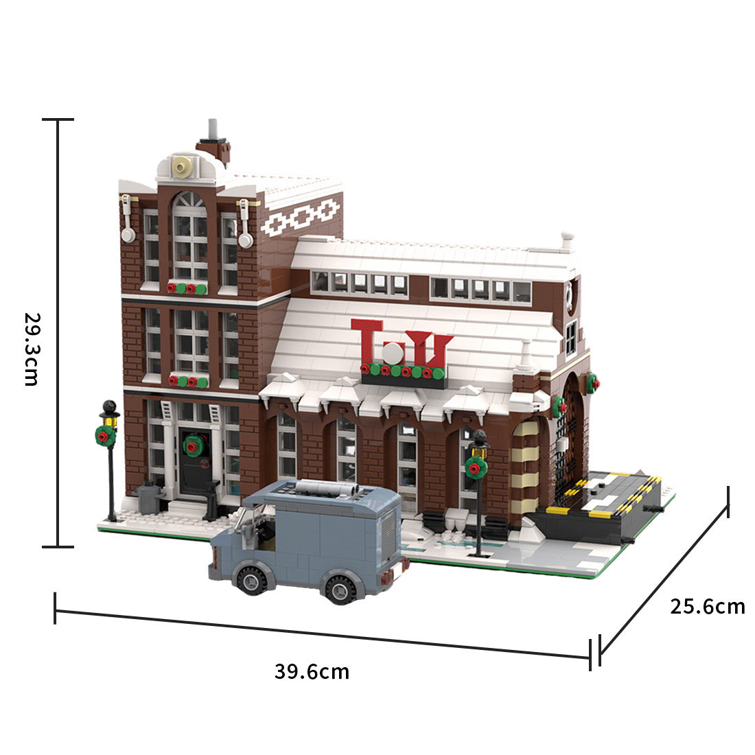 MOC-202485 Old Toy Factory - 21330 Home Alone Modification Building Blocks