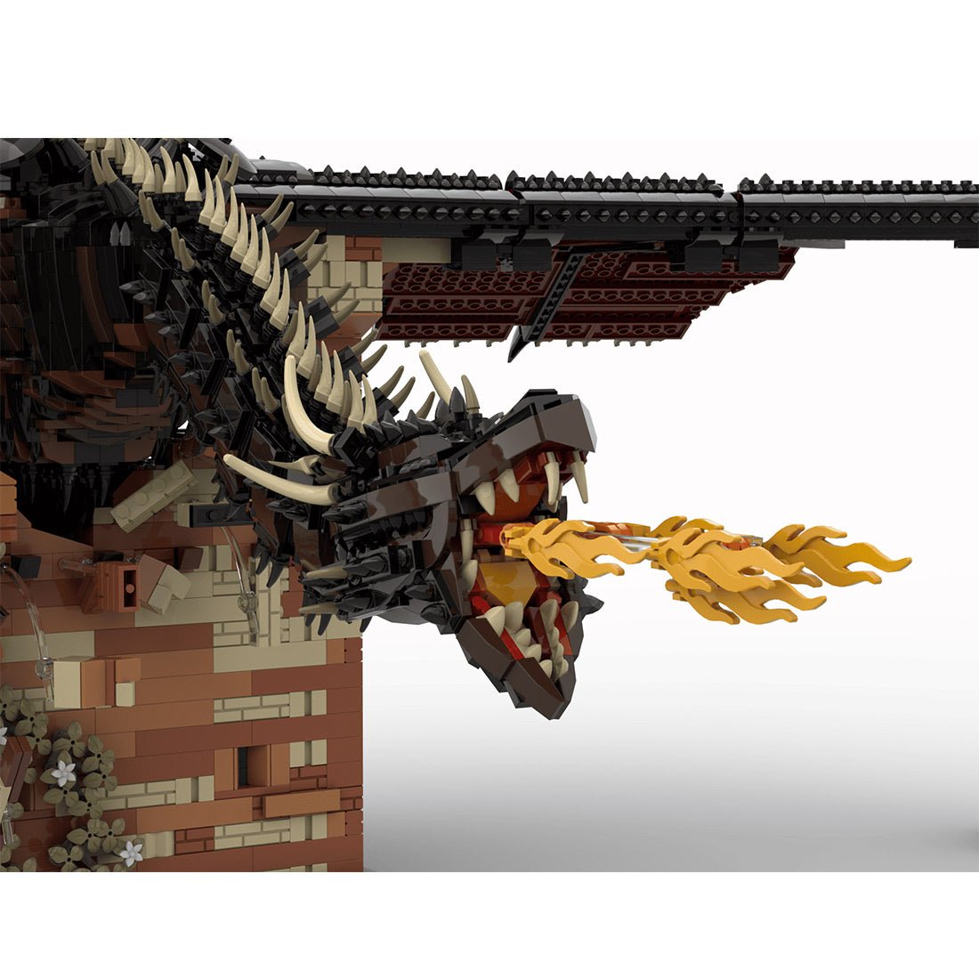Block Beast Fire-Breathing Beast Building Blocks | LesDiy