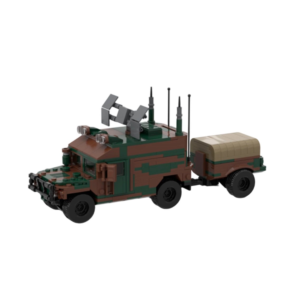 Frontier HUMVEE 10 Building Blocks-LesDiy-Building Blocks-