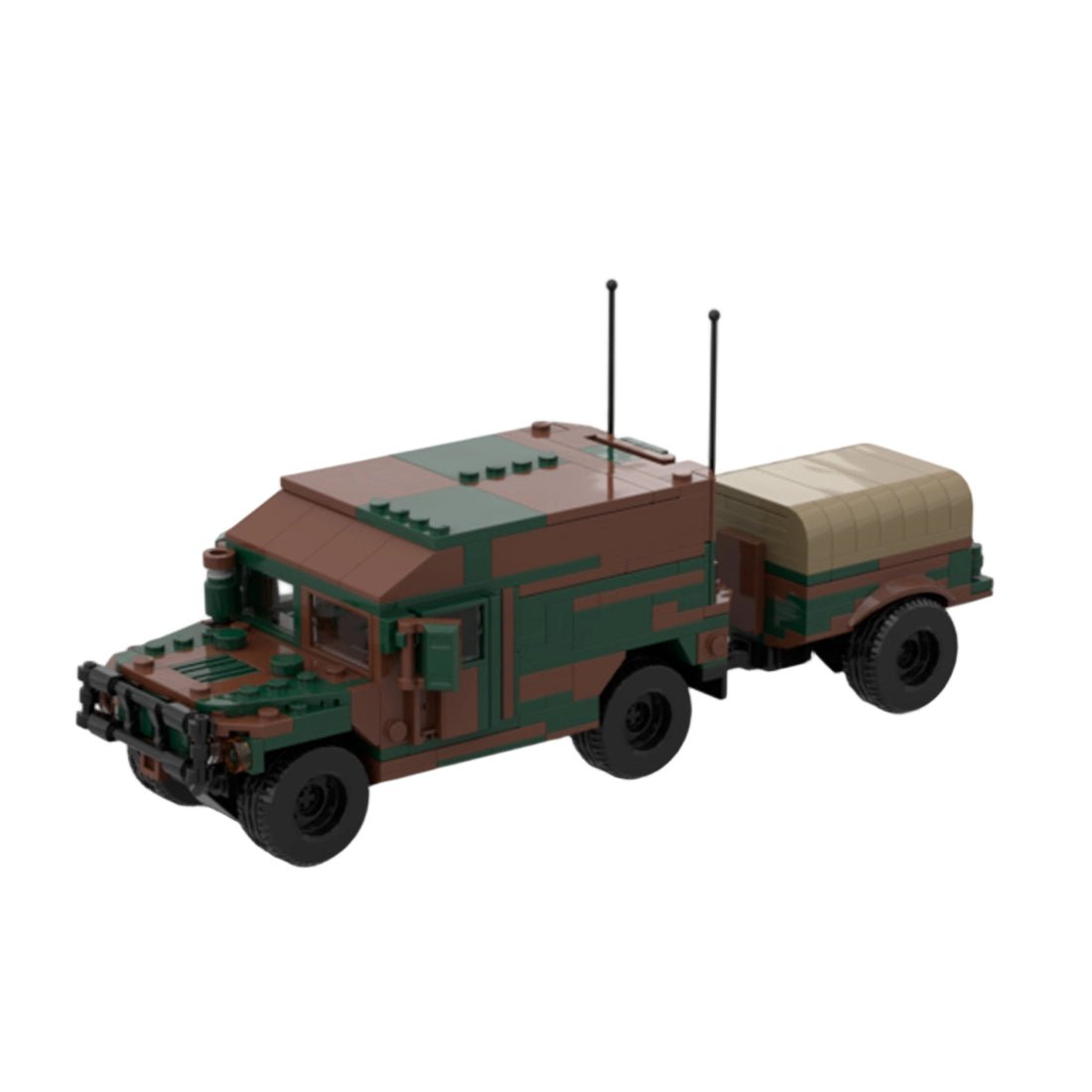Frontier HUMVEE 11 Building Blocks-LesDiy-Building Blocks-