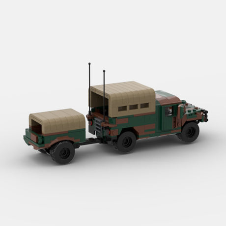 Frontier HUMVEE 12 Building Blocks-LesDiy-Building Blocks-