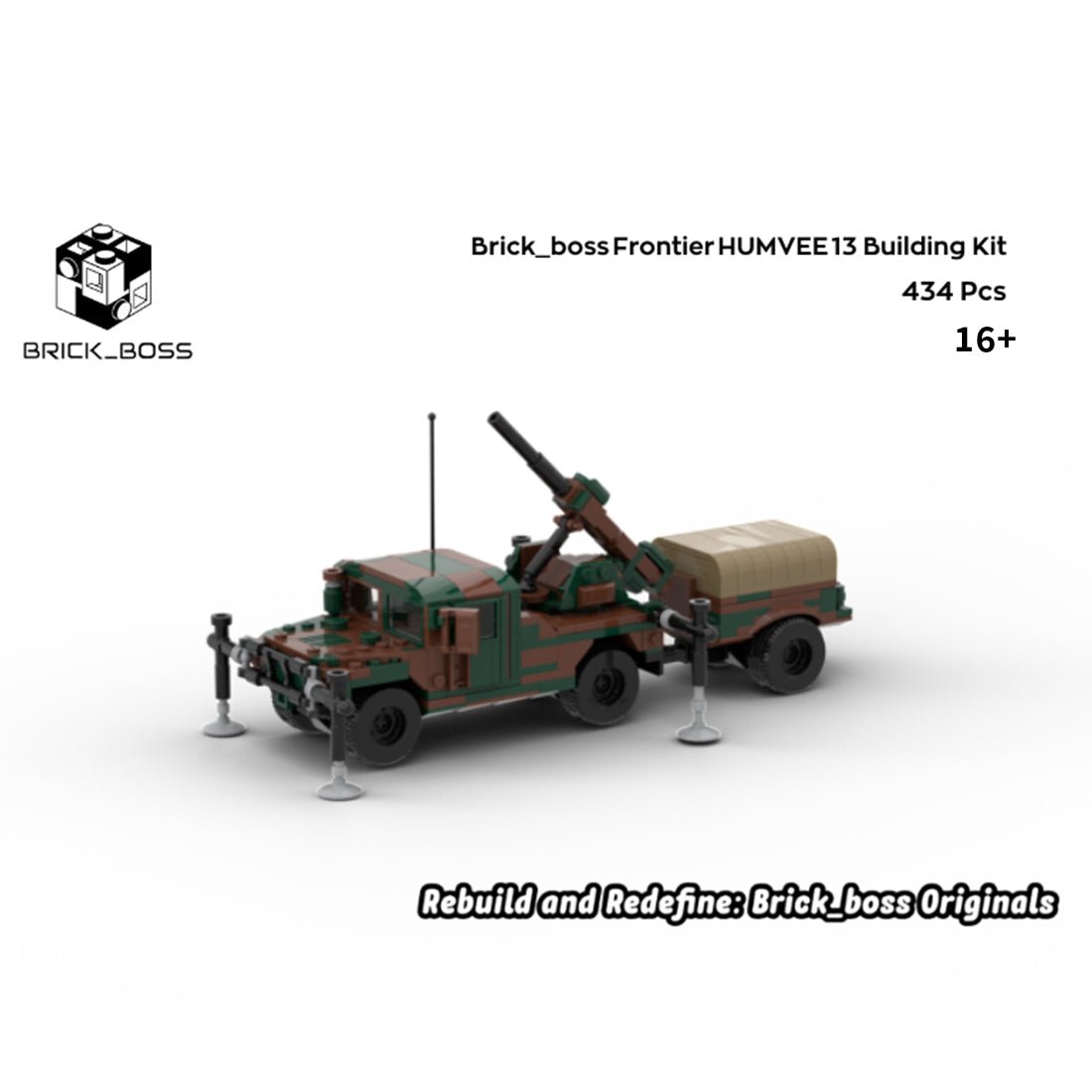 Frontier HUMVEE 13 Building Blocks-LesDiy-Building Blocks-